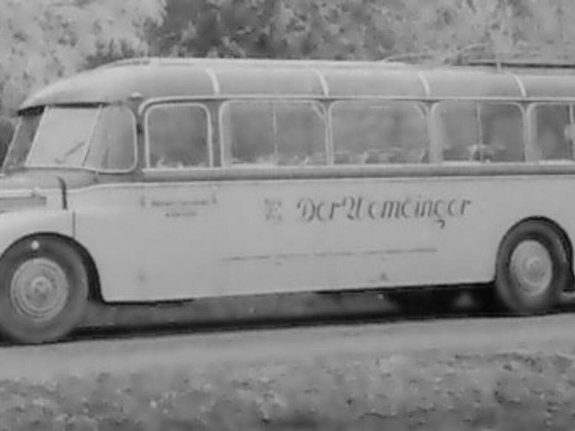 Der erste SETRA-Bus der Firma Osterrieder